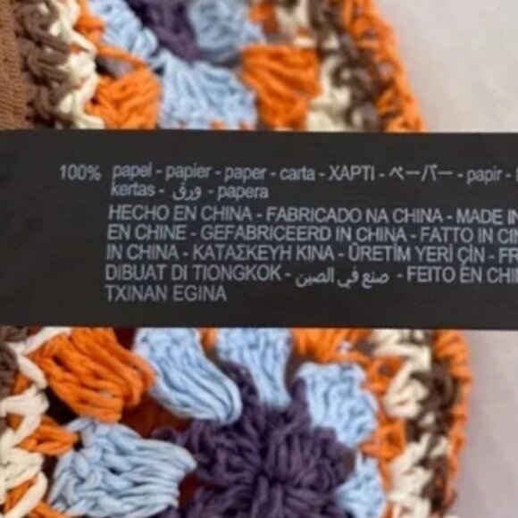 Zara Handmade Crochet Granny Square Bucket Hat main image 7